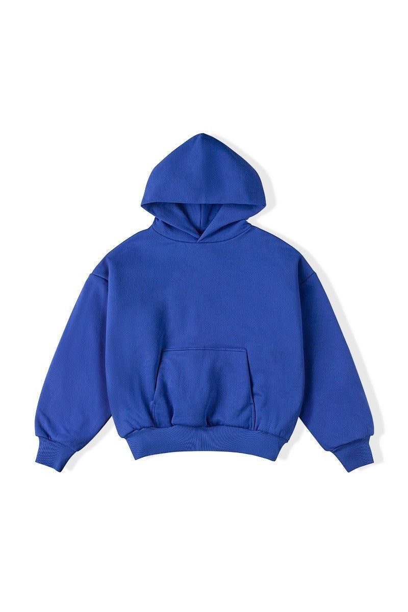 Blue hoodie